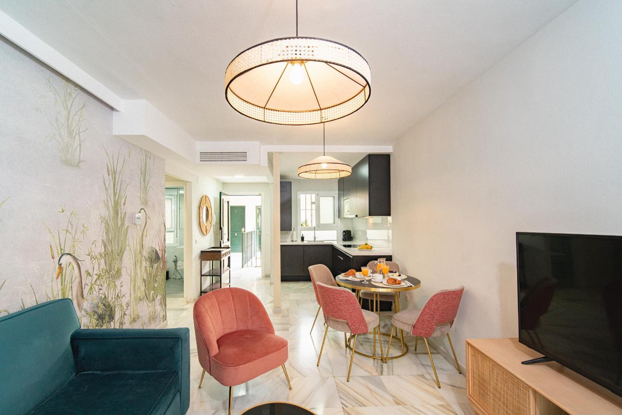 セビリアSan Clemente Houseアパートメント エクステリア 写真